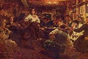 Ilya Repin Party oil painting artist